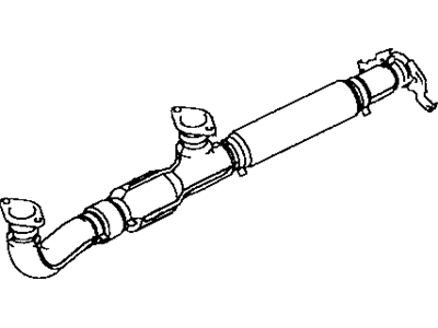 Dodge Avenger Exhaust Pipe - MR212670