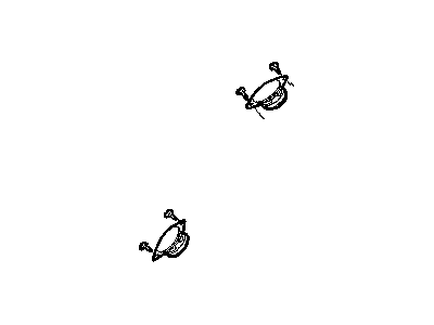 Jeep 5059062AA SPEAKER Instrument Panel