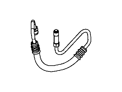 Mopar 52060175AE Hose Power Steering Pressure Pump To Gear Mopar 52060175AE Hose Power Steering Pressure Pump To Gear