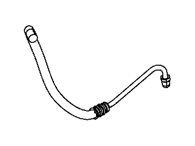 Jeep 52060176AC HOSE Power Steering Return