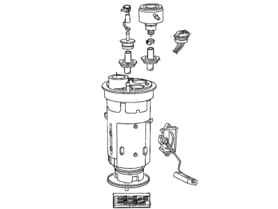 Dodge Ram 2500 Fuel Sending Unit - 4798671