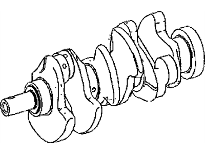 Dodge Crankshaft - 68023537AA