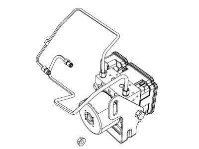 Dodge Durango ABS Control Module - 68347118AA