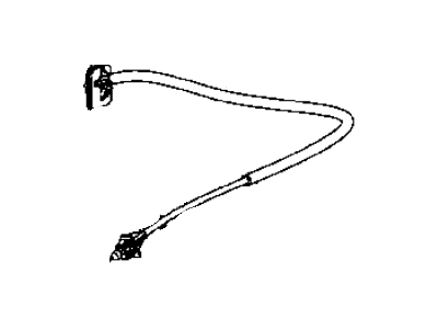 Chrysler Accelerator Cable - 4861675AA
