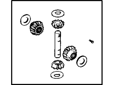 Jeep 4883087AC GEAR PACKAGE Differential