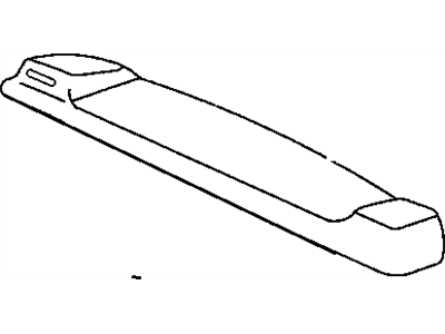 Dodge GP46RJK Package Tray Trim