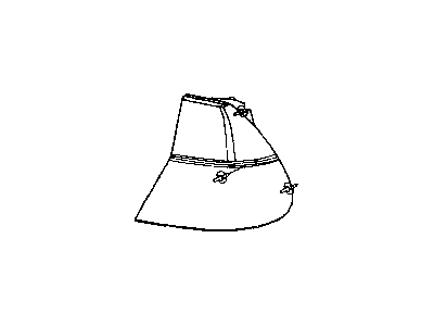 Chrysler 4780053AI LAMP Tail Stop Turn