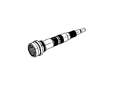 Mopar 68147632AA Mainshaft Transfer Case 68147632AA Mopar Mainshaft Transfer Case Illustration 1 of 1