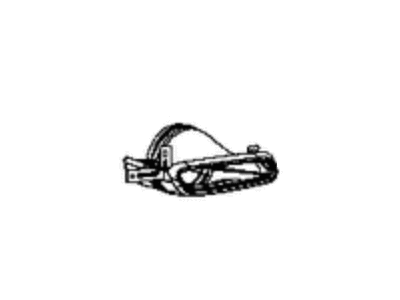 Chrysler 68304282AA EXHAUST TIP Tailpipe Rear Fascia