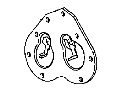 Jeep 5189984AA PLATE Transaxle Case Rear