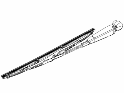 Ram 68428972AA BLADE Rear Wiper