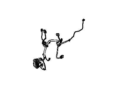 Mopar 68136752AH Wire Harness, Front