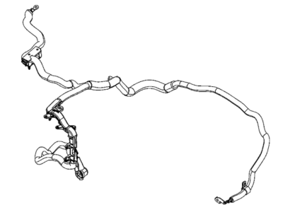 Jeep Grand Cherokee Battery Cable - 68493948AB