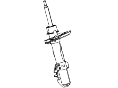 Mopar 5272759AE Strut Front Suspension, Driver Side