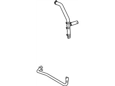 Chrysler 4596755AC HOSE Heater Return