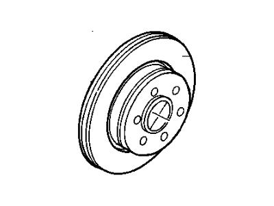 Dodge 2AMV7208AA ROTOR Brake