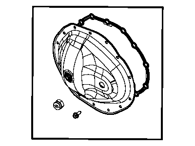 Ram 68065443AB COVER KIT Differential