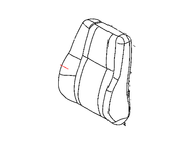 Jeep 1EX651J3AA COVER Front Seat Back