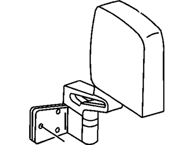 Jeep 55154883 MIRROR Outside Rearview