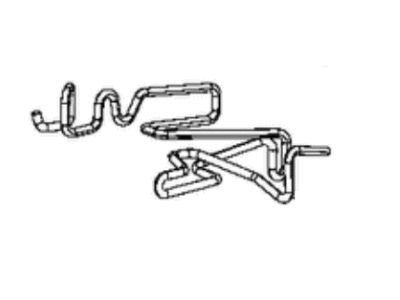 Mopar 68299551AD Clip Cable Routing