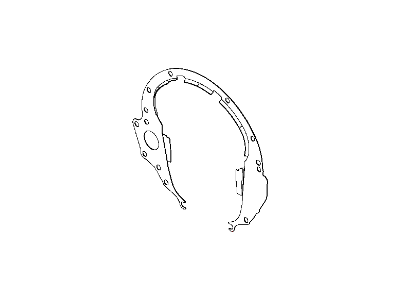 Dodge 5038775AA COVER Transmission Dust