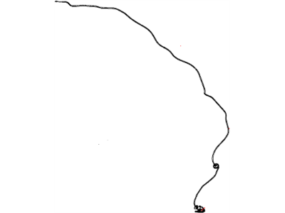 Dodge 5160352AC RELEASE Hood Latch Handle And Cable Assembly