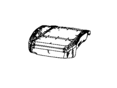 Jeep 68297711AB FOAM Seat Cushion Front