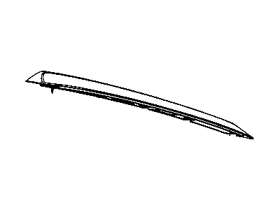 Dodge 1FS64AXRAB SPOILER Rear