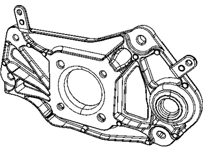 Mopar 52125251AA Plug Body 52125251AA Mopar Plug Body Illustration 1 of 1