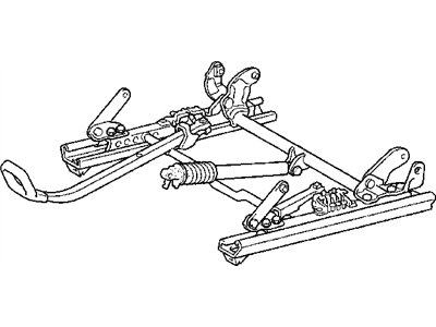 Mopar 5099560AA Adjuster Manual Seat 5099560AA Mopar Adjuster Manual Seat Illustration 1 of 1