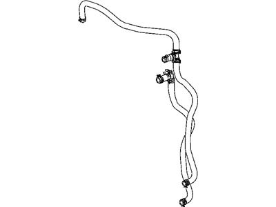 Mopar 68000976AA Hose Heater Return