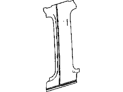 Dodge 1HC82NCVAA MOLDING C Pillar