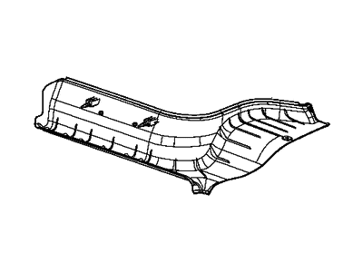 Ram 5XG65LDMAA PANEL Headliner Headliner Close Out