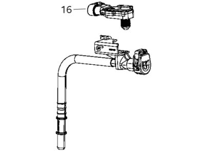 Chrysler 68083928AA TUBE Purge