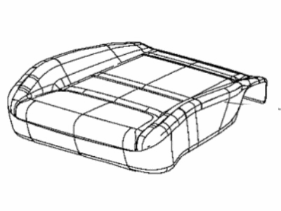 Ram 7DX52BD3AA COVER Front Seat Cushion