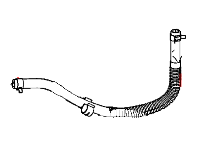 Mopar 68143663AB Hose Power Steering Return