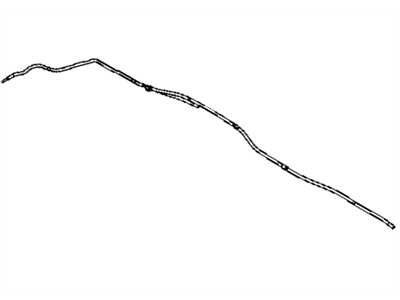 Dodge 55372142AB HOSE AND CONNECTOR Windshield Washer Front