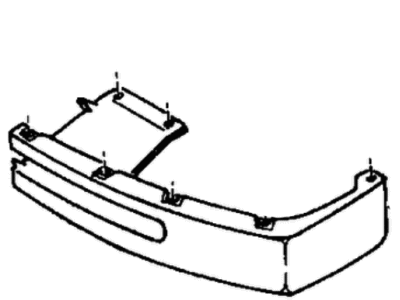 Dodge Dakota Air Deflector - 5BB36KSD