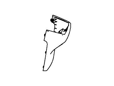 Mopar 5MD982X9AA End Cap Console