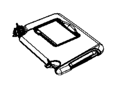 Mopar 5PJ79DX9AB Visor Illuminated