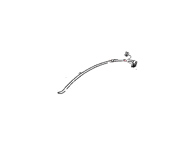 2000 Dodge Ram 3500 Parking Brake Cable - 52009698AA