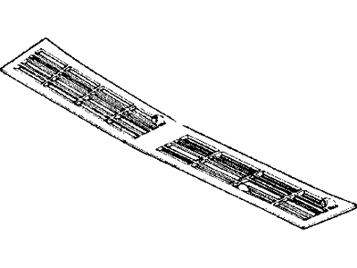 Jeep 55008832AD Grille - Cowl Panel