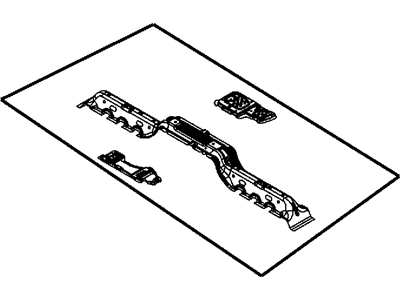 Mopar 55372350AA Crossmember Front Seat Retention