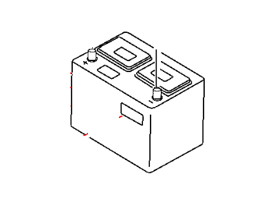 Mopar 4850377 Battery Dry Size 34 Cold Cranking Amps 600