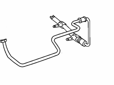 Mopar 4656972AC Hose Power Steering Pressure 4656972AC Mopar Hose Power Steering Pressure Illustration 1 of 1