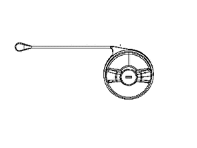 Jeep 68357476AB CAP KIT Fuel Tank Locking