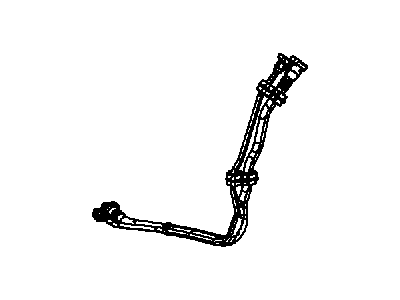 Jeep 68064723AC HOSE Fuel Filler Vent