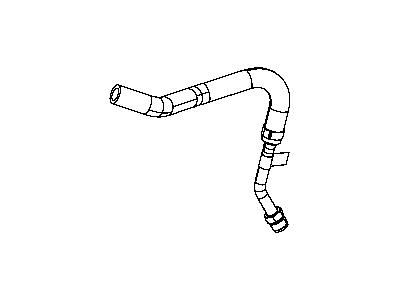 Mopar 68143651AD Hose Power Steering Return 68143651AD Mopar Hose Power Steering Return Illustration 1 of 1