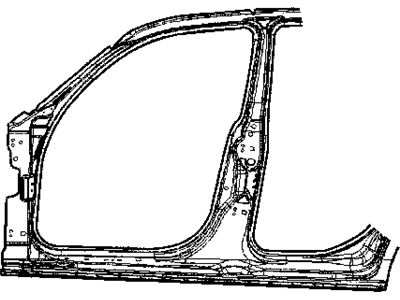 Chrysler 5066214AA PANEL PACKAGE Body Side Aperture Front