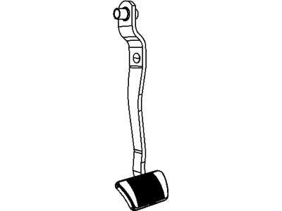 Mopar 52059873AB Pedal And Pad Brake
